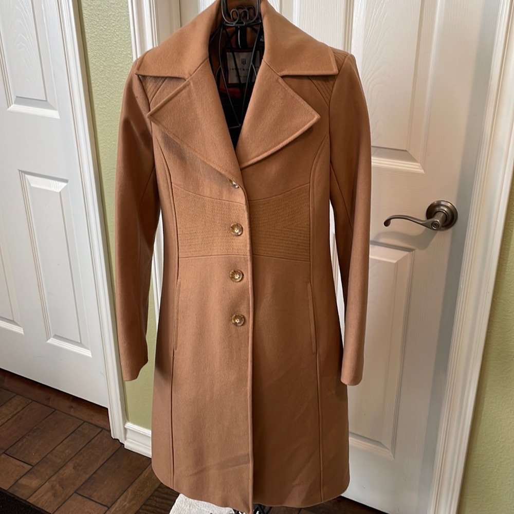 Tommy Hilfiger Camel Coat XS